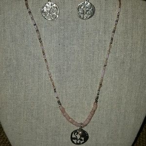Flirt Alert Necklace and Earrings